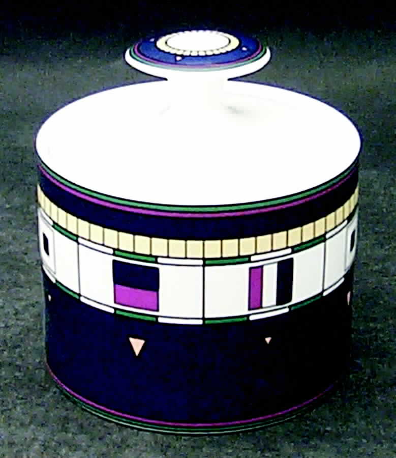 Anchors Aweigh Sugar Bowl & Lid by Sango-1