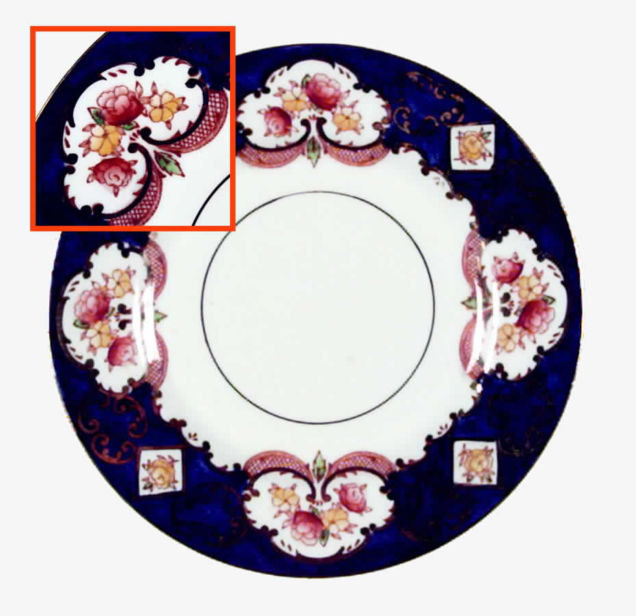 Derby Blue Dinner Plate by Salisbury-1