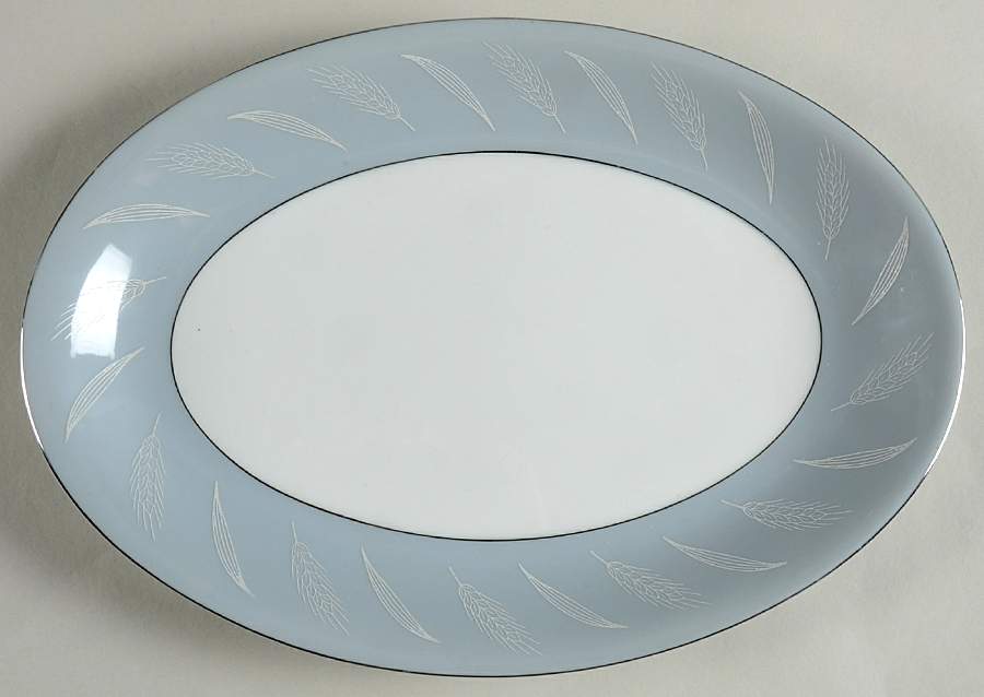 2152 12" Oval Serving Platter by Seyei Toki Co-1