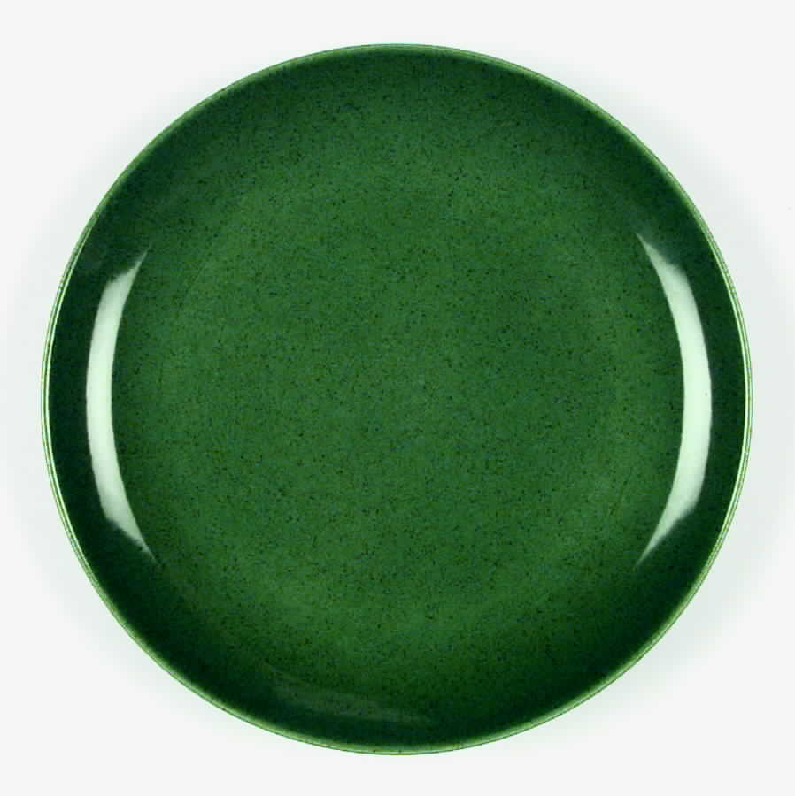 California Modern Moss Green Dinner Plate by Santa Anita-1