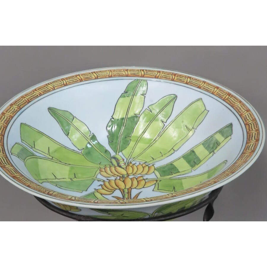 Trade Winds 12" Round Serving Bowl by Sadek-1