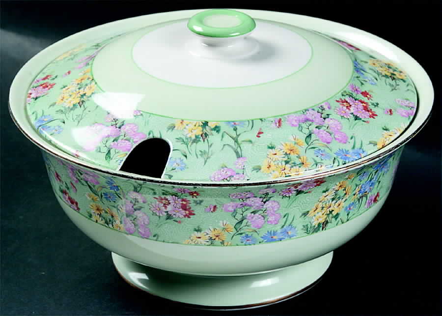 Melody Tureen &  Lid by Shelley-1