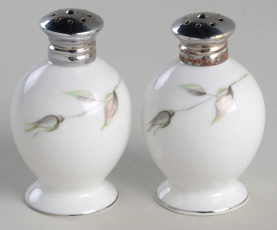 Dawn Rose Salt & Pepper Set by Sango-1