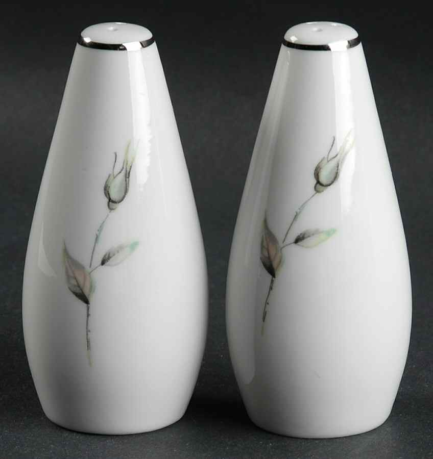 Dawn Rose Salt & Pepper Set by Sango-1