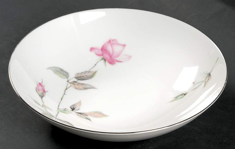 Dawn Rose 9" Round Vegetable Bowl by Sango-1