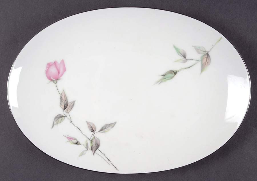 Dawn Rose Relish/Gravy Underplate by Sango-1