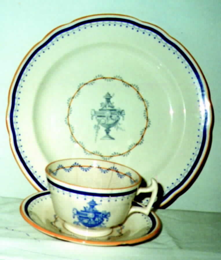 SP152 Footed Cup & Saucer Set by Spode-1