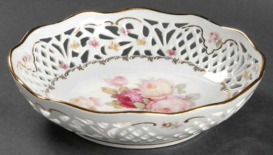 SCH204 7'' Pierced Round Bowl by Schumann - Bavaria-1