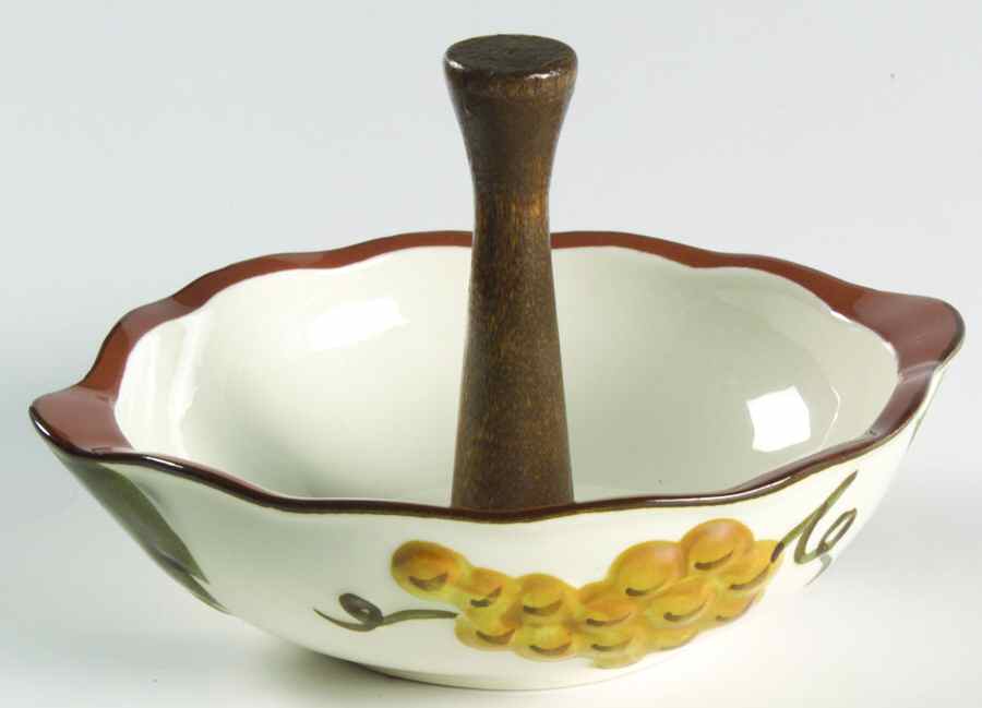 Sculptured Fruit Tidbit by Stangl-1