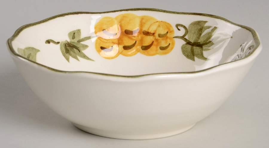 Sculptured Fruit Coupe Cereal Bowl by Stangl-1