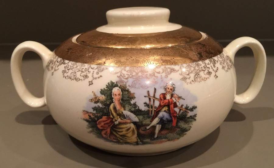 SAB5 Sugar Bowl & Lid by Sabin-1