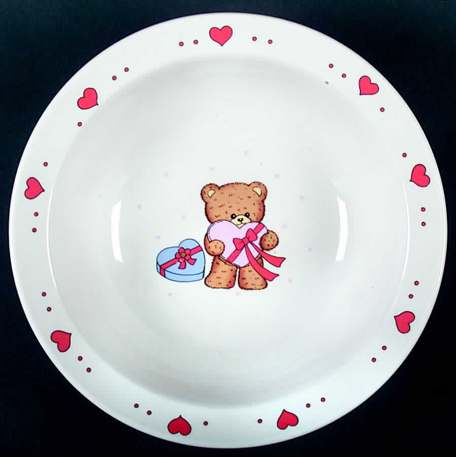 Beary Love Rim Cereal Bowl by Studio Nova-1