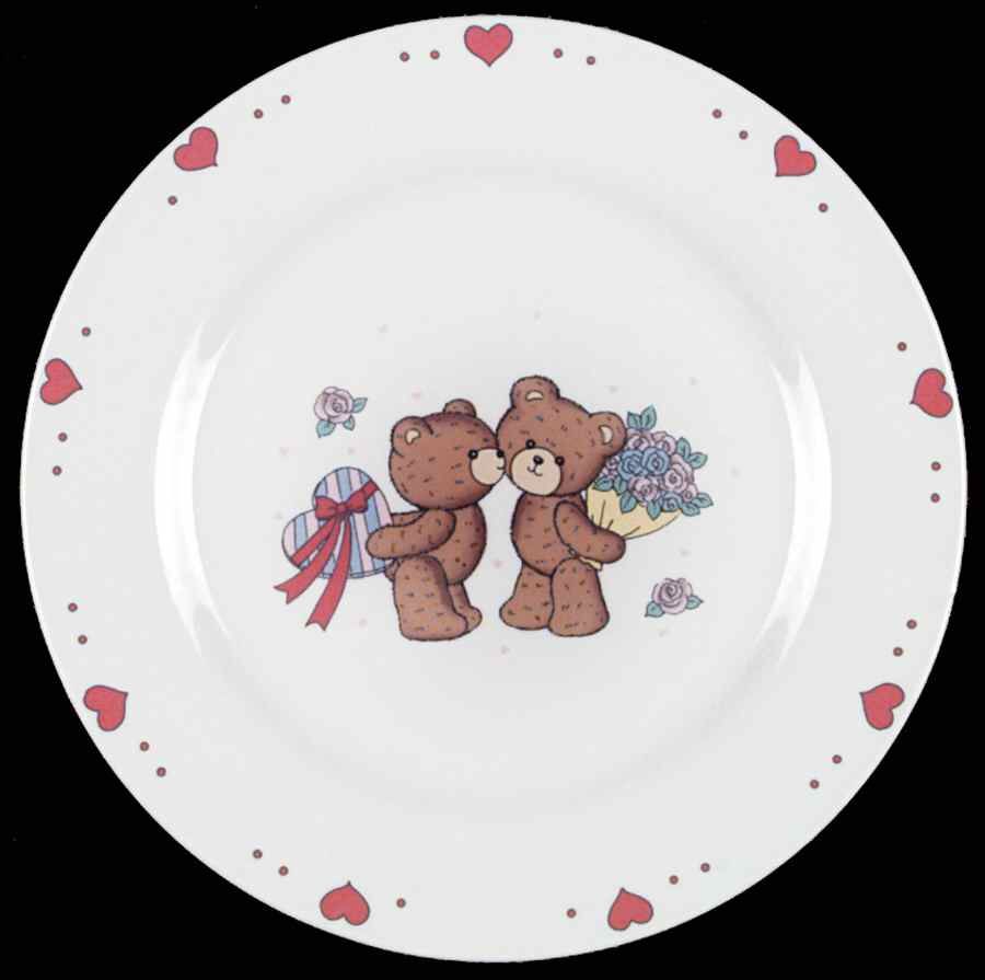 Beary Love Dinner Plate by Studio Nova-1