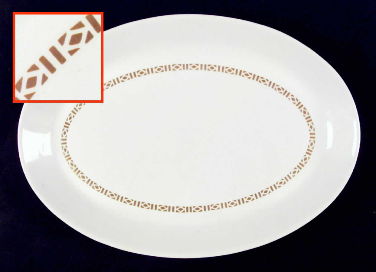 SY352 14" Oval Serving Platter by Syracuse-1