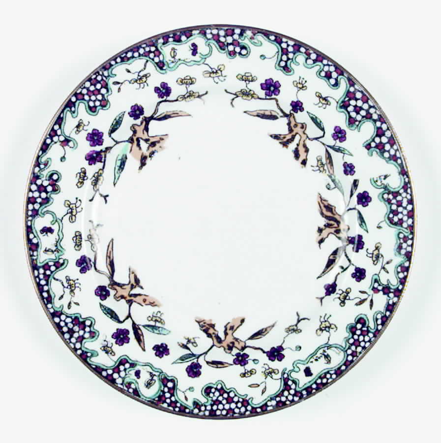1897 Salad Plate by Sampson Bridgwood-1