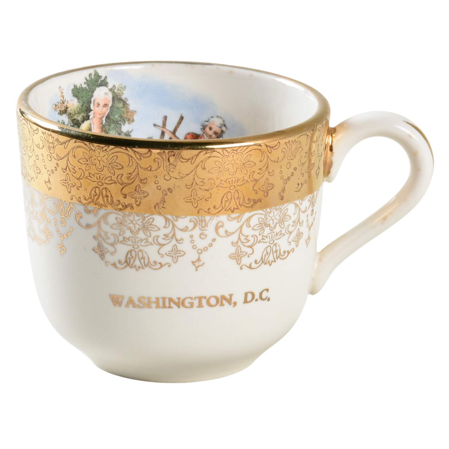 SAB1W Flat Demitasse Cup by Sabin-1