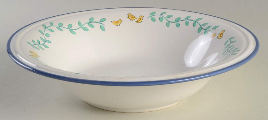 Summer Mornings 9" Round Vegetable Bowl by Studio Nova-1