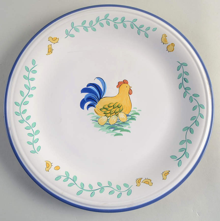 Summer Mornings 12" Chop Plate (Round Platter) by Studio Nova-1
