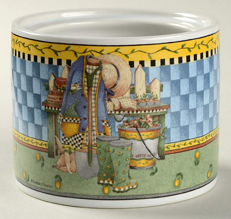 Garden Vignette Sugar Bowl No Lid by Sakura-1