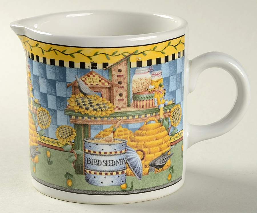 Garden Vignette Creamer by Sakura-1