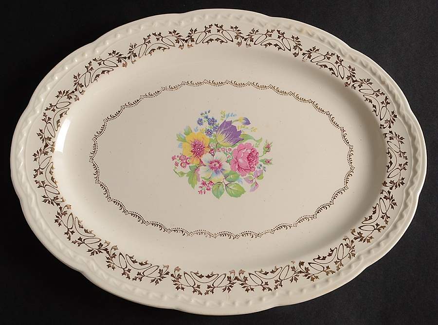 STT155 13" Oval Serving Platter by Stetson-1