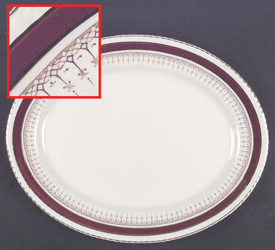 SIM8 12" Oval Serving Platter by Simpsons-1