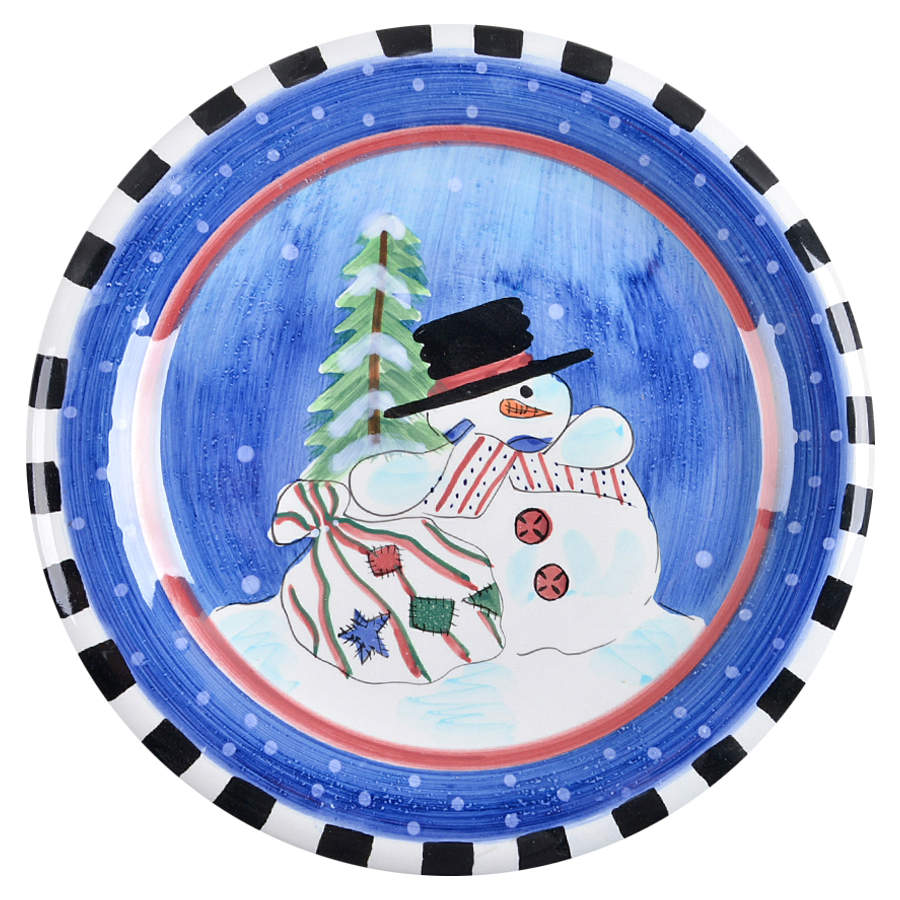 Winter Dinner Plate - Set of 4 Motifs by Sakura-1