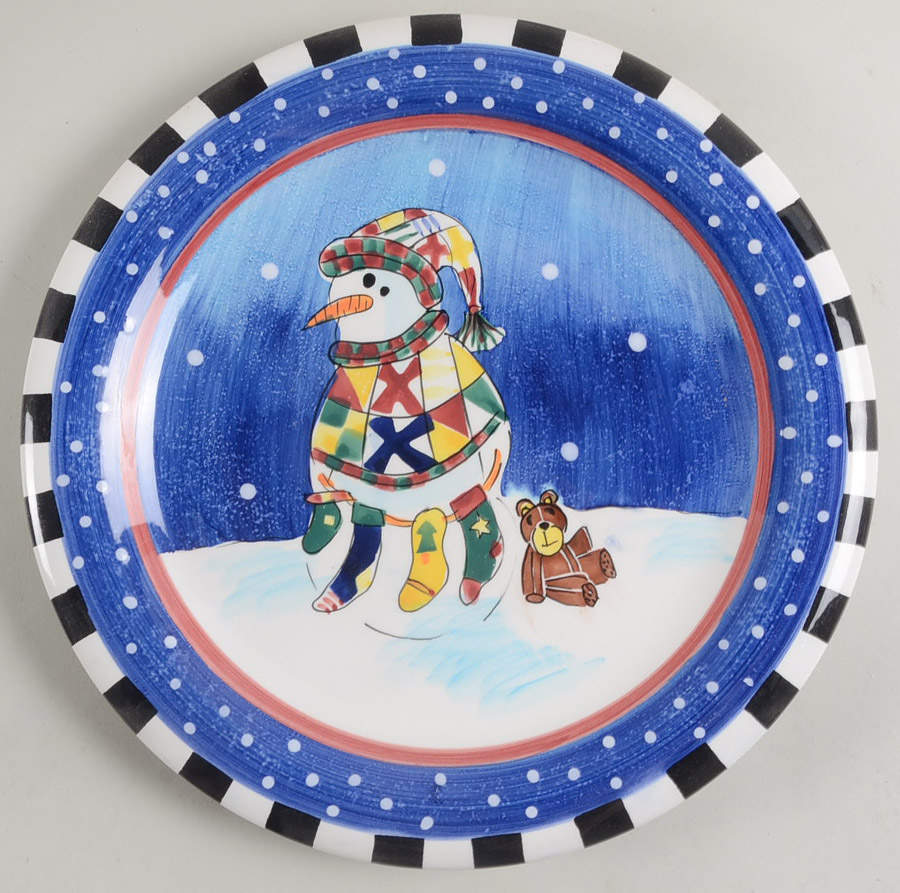 Winter Dinner Plate by Sakura-1