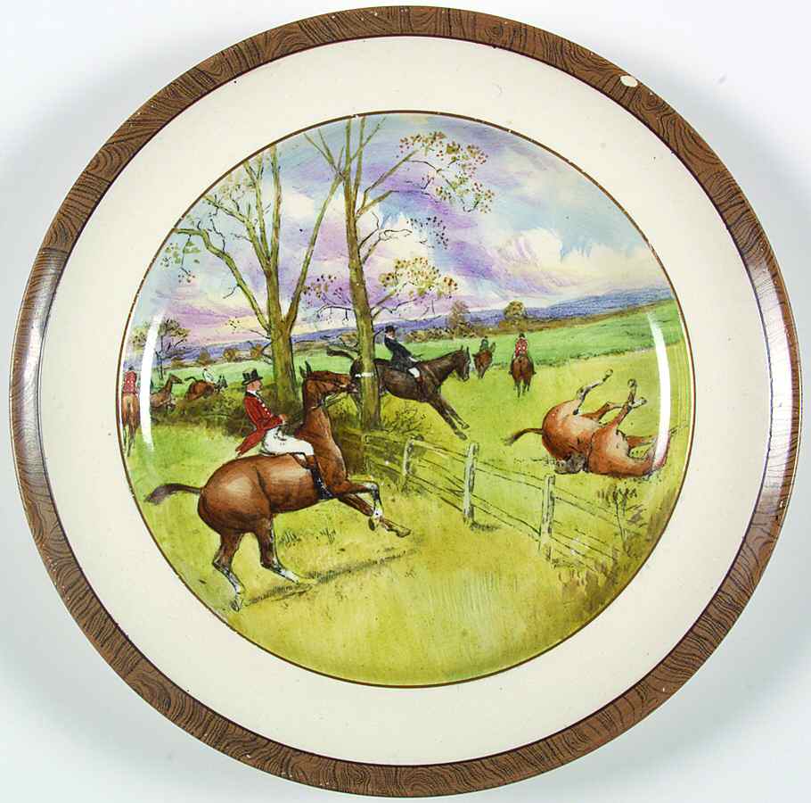 Herring Hunt Salad Plate by Spode-1