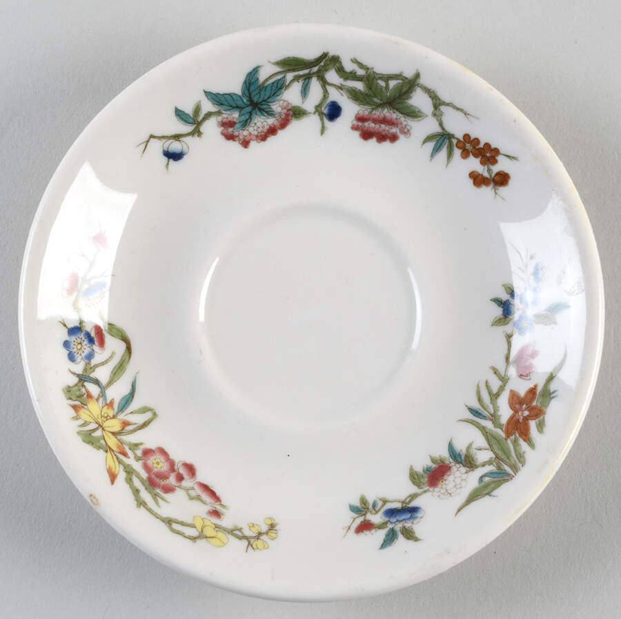 Bombay (Restaurant, Smooth, No Bird) Saucer by Syracuse-1