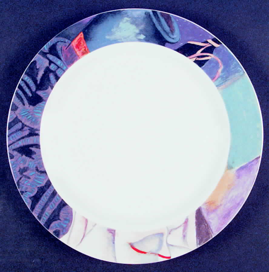 Paul Cezanne 12" Chop Plate (Round Platter) by Sakura-1