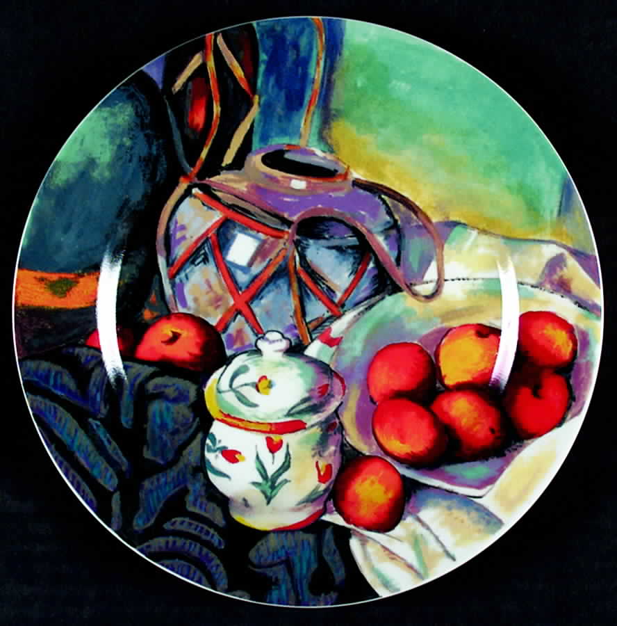 Paul Cezanne Salad Plate by Sakura-1
