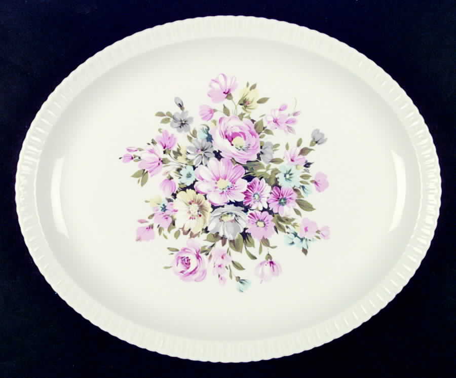 SY356 14" Oval Serving Platter by Syracuse-1
