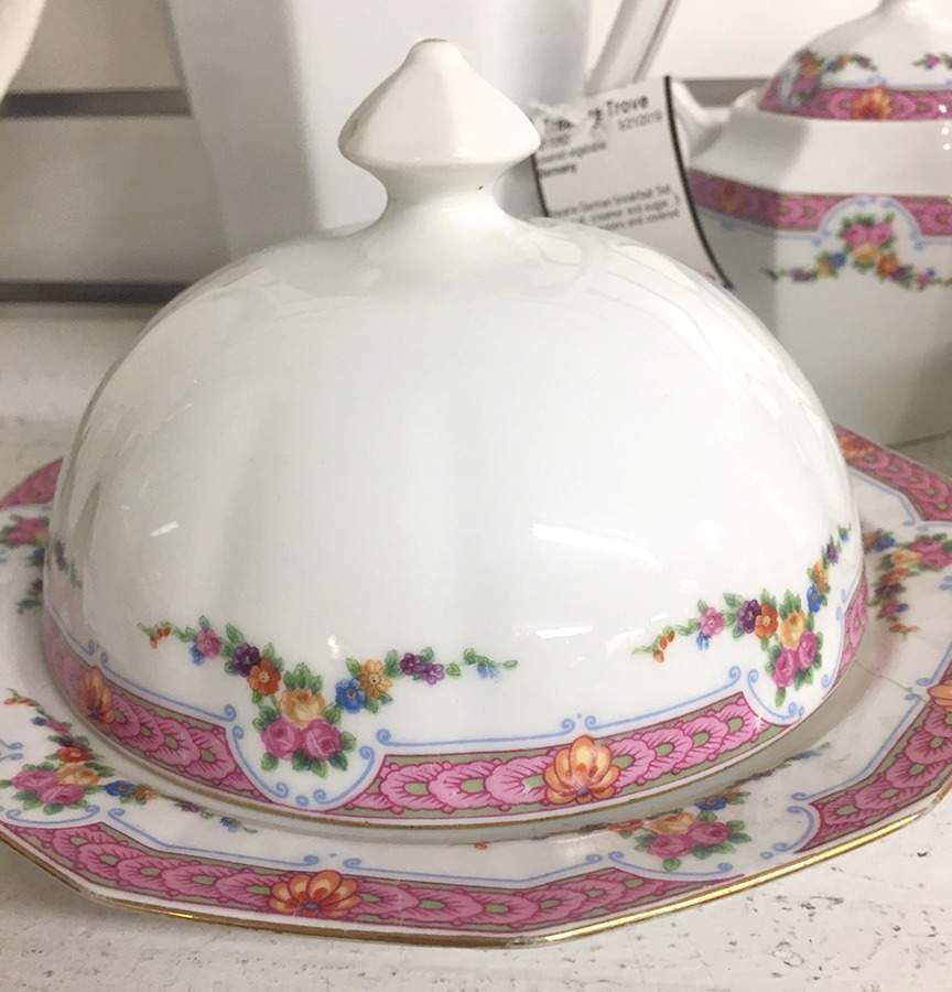 SCH209 Round Covered Butter by Schumann - Bavaria-1