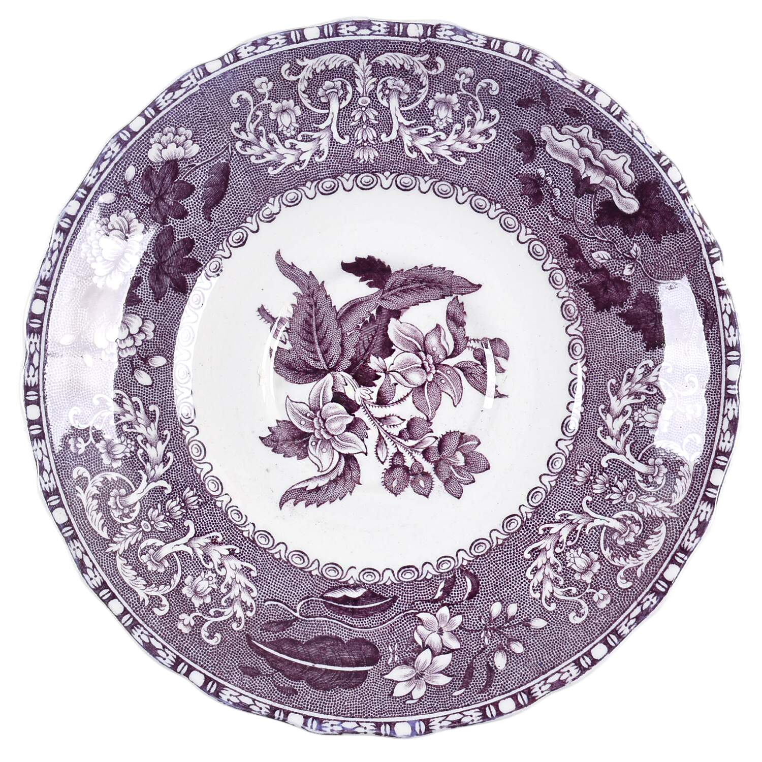 Camilla Purple Saucer by Spode-1