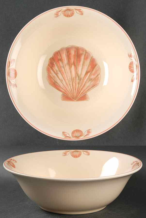 Coquille (China) 9" Round Vegetable Bowl by Sango-1