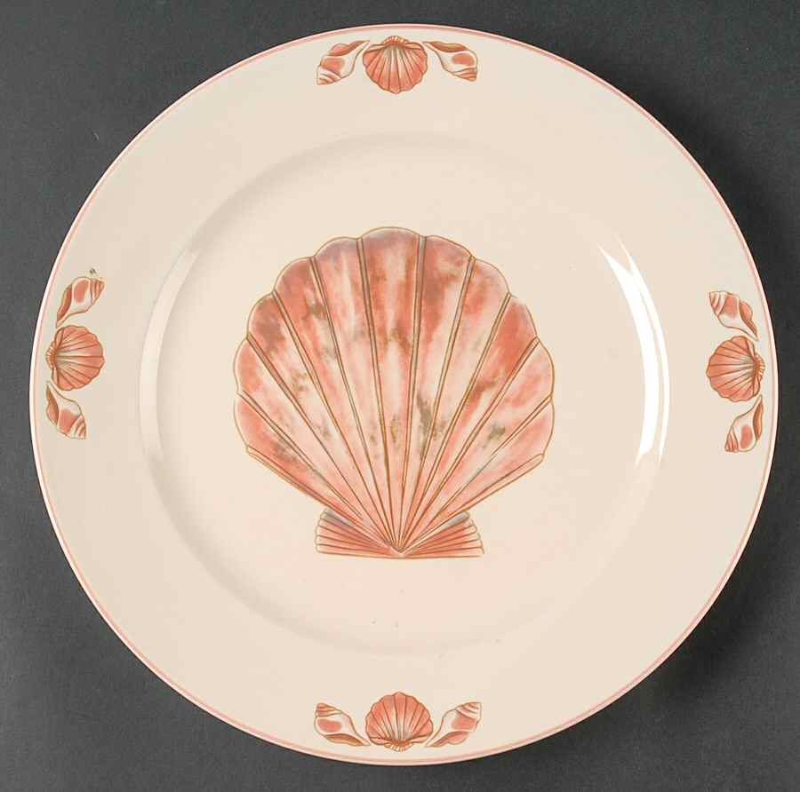 Coquille (China) 12" Chop Plate (Round Platter) by Sango-1