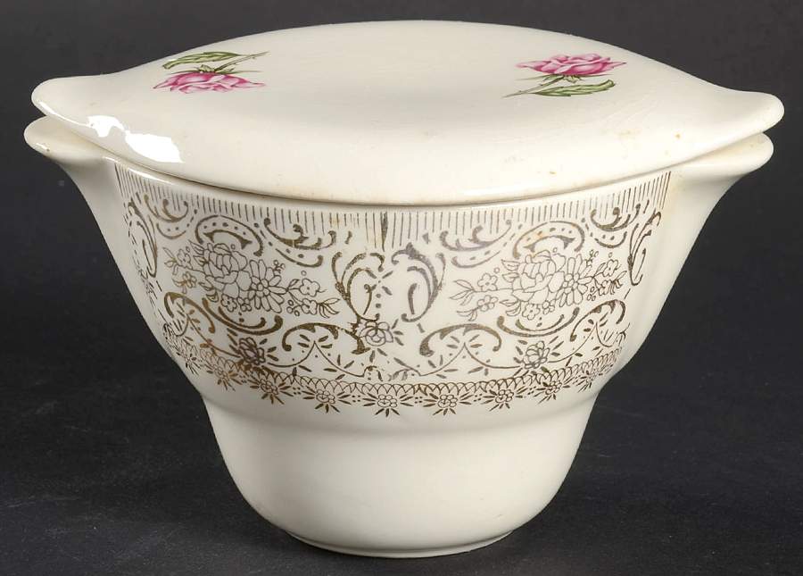 SLM429 Sugar Bowl & Lid by Salem-1