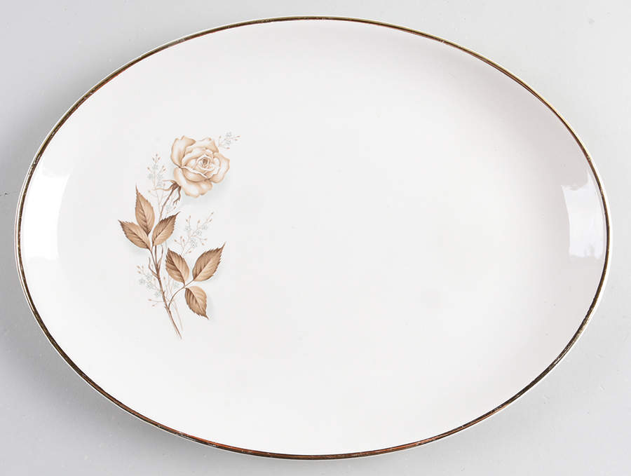 SAB52 13" Oval Serving Platter by Sabin-1