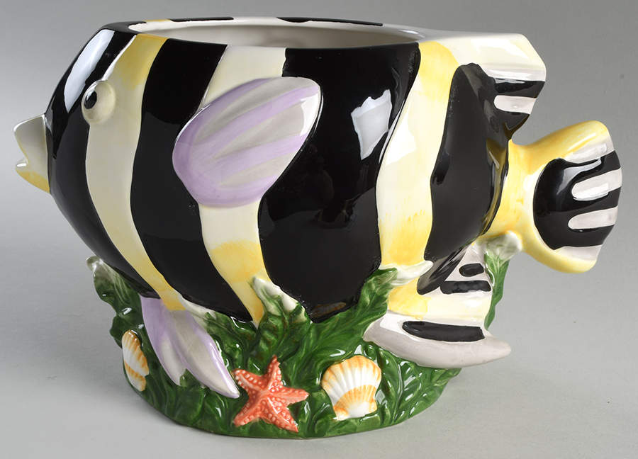Coral Reef Sculpted Cookie Jar No Lid by Sakura-1