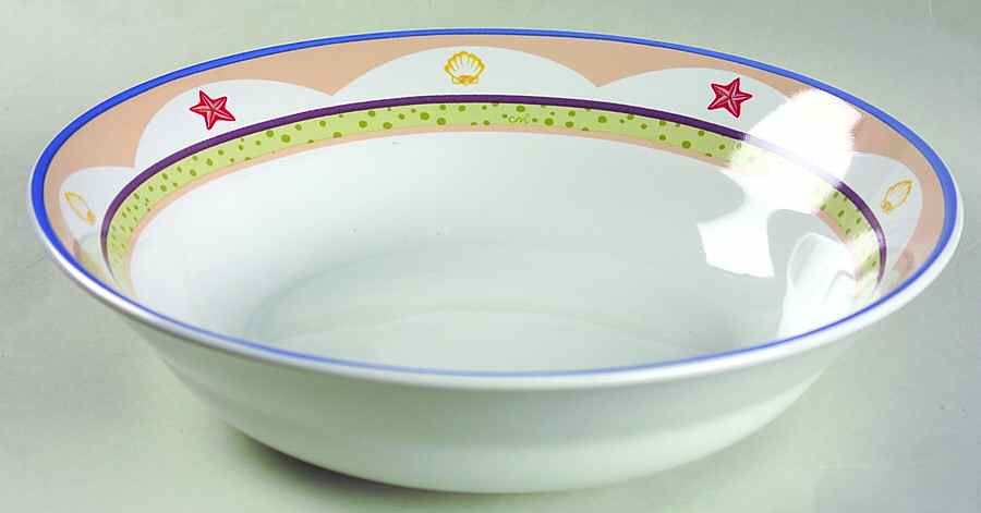 Coral Reef 9" Round Vegetable Bowl by Sakura-1