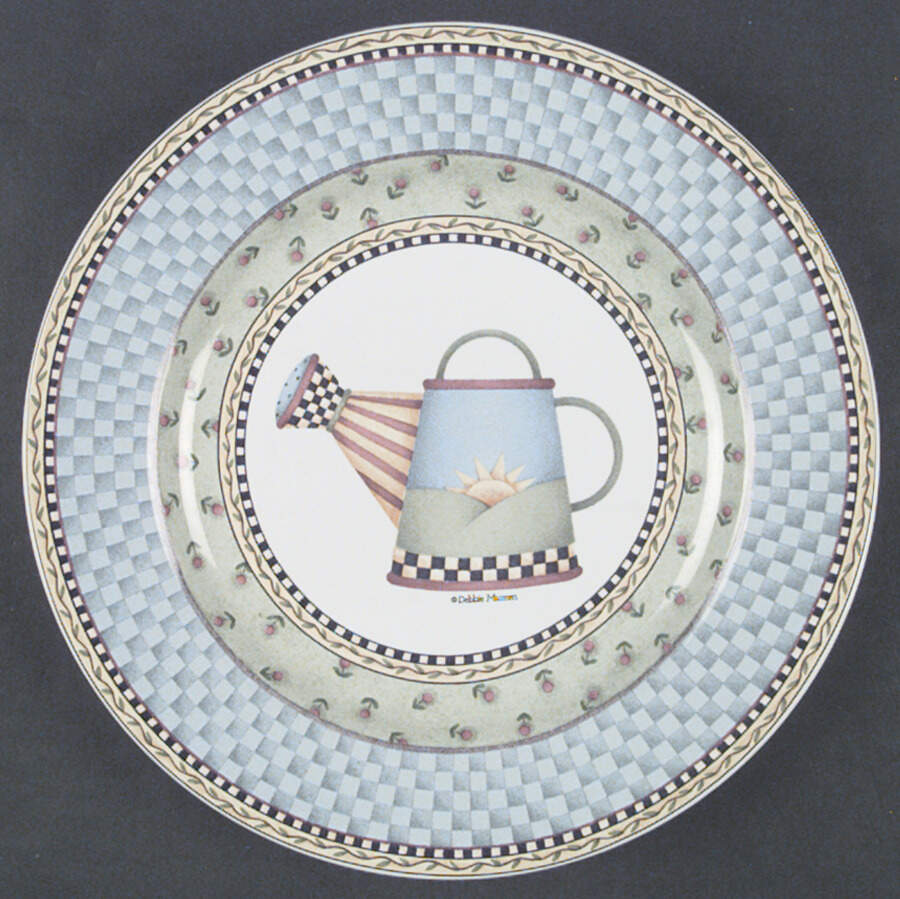 Watering Cans Salad/Dessert Plate by Sakura-1