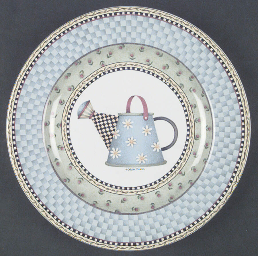 Watering Cans Salad/Dessert Plate by Sakura-1