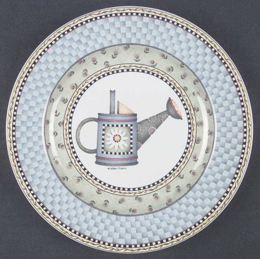 Watering Cans Salad/Dessert Plate by Sakura-1