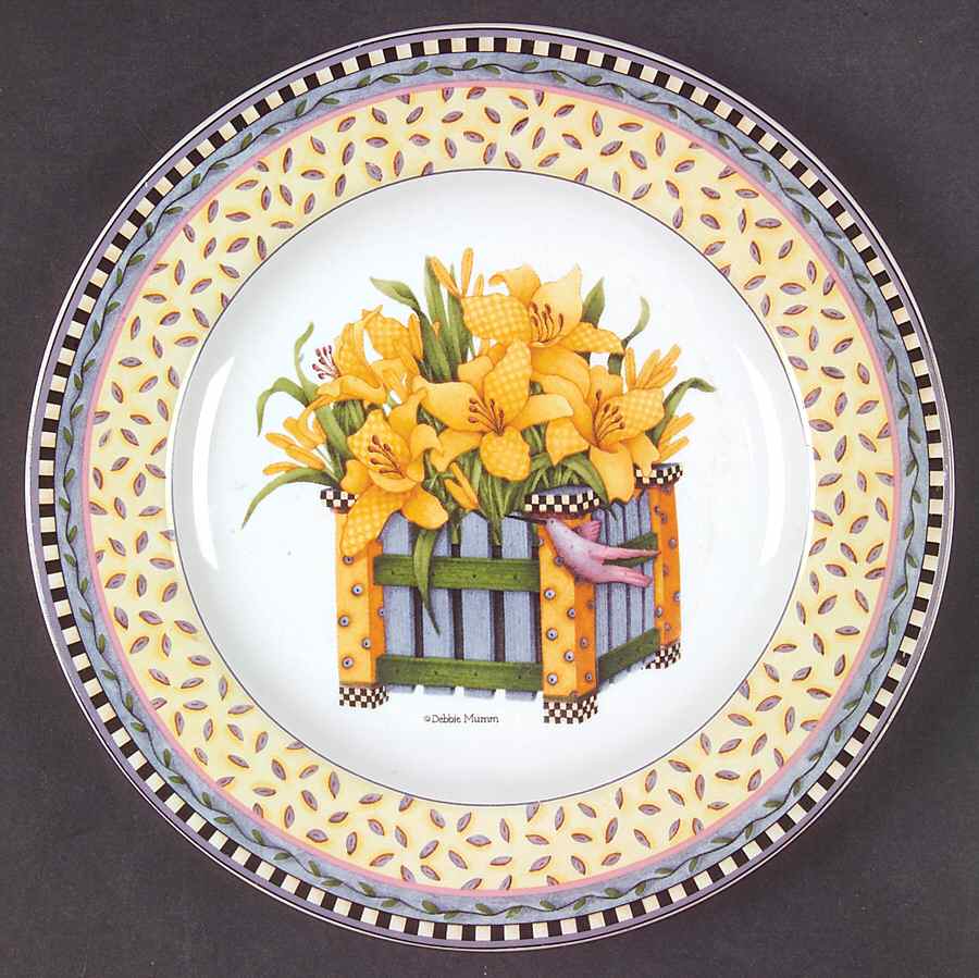 Spring Bouquet Salad Plate by Sakura-1