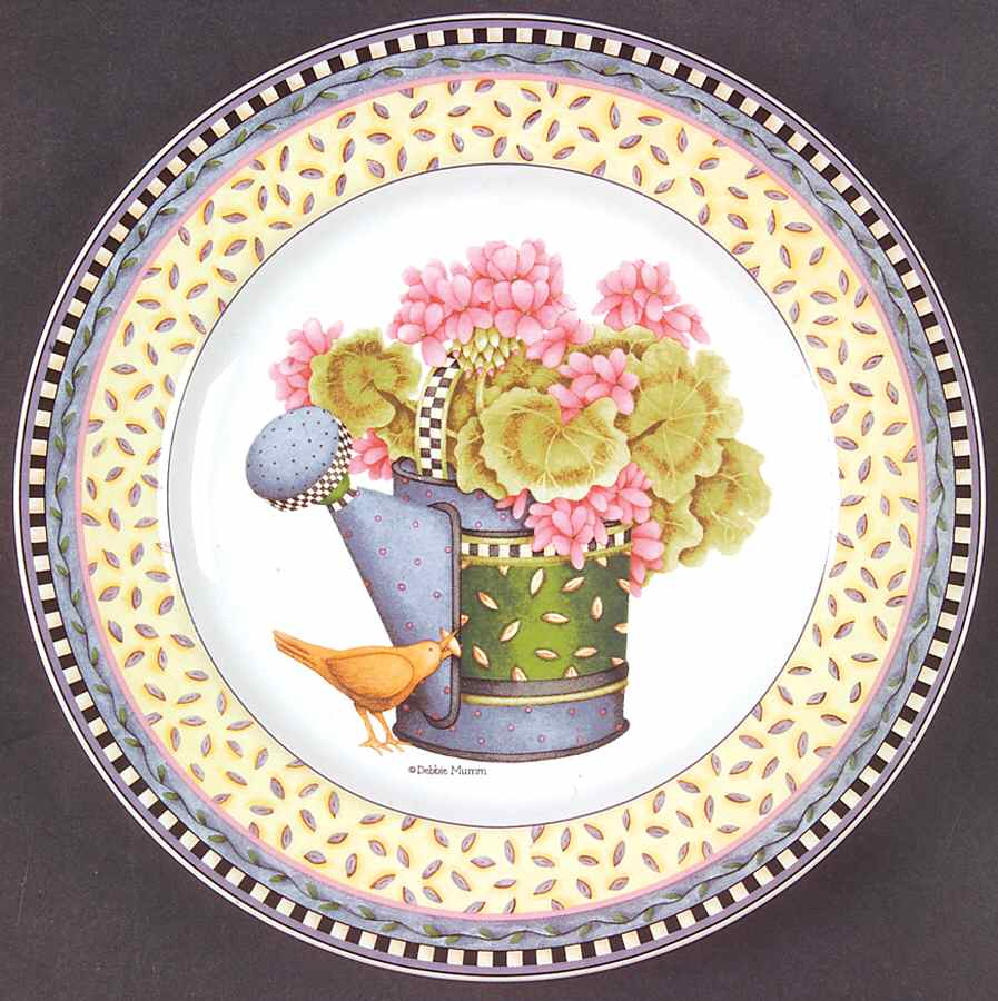 Spring Bouquet Salad Plate by Sakura-1