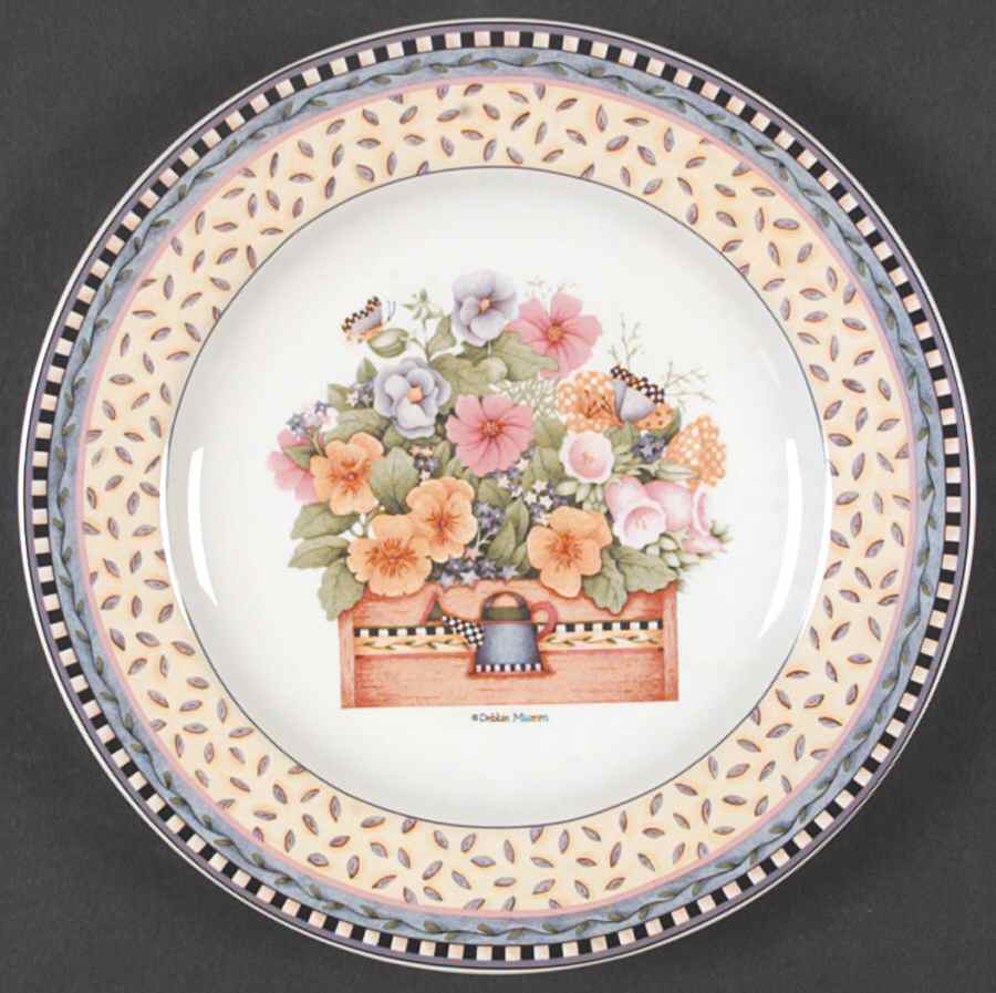 Spring Bouquet Salad Plate by Sakura-1