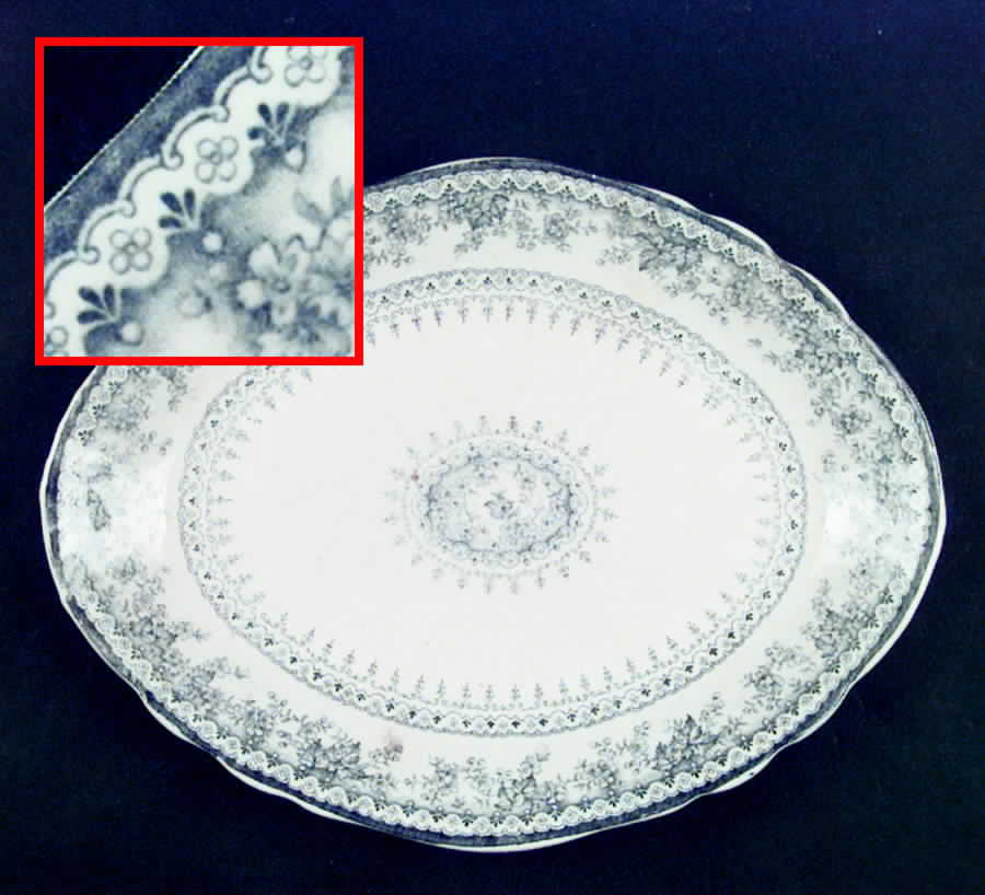 The Devonshire 12" Oval Serving Platter by Samuel Ford-1