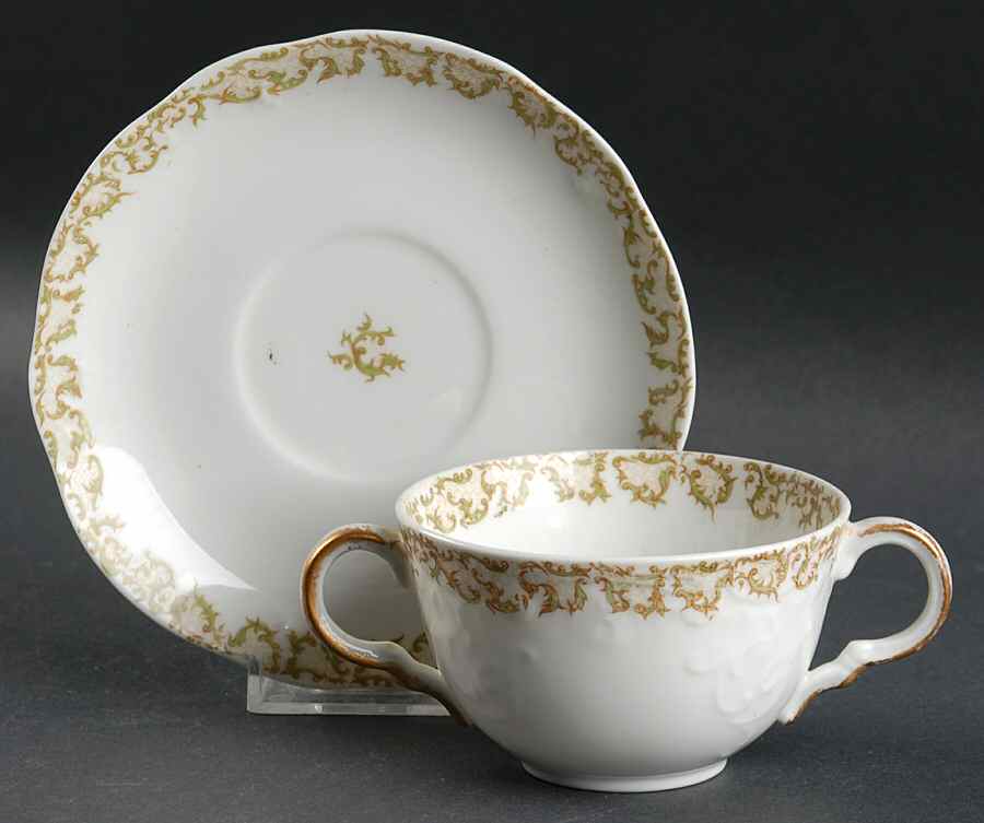 SY359 Flat Bouillon Cup & Saucer by Syracuse-1