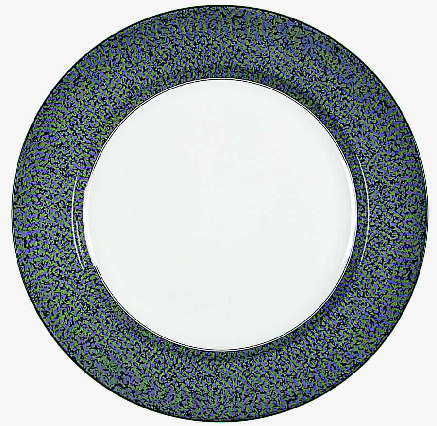 Vermicelli Granite Service Plate (Charger) by Spode-1